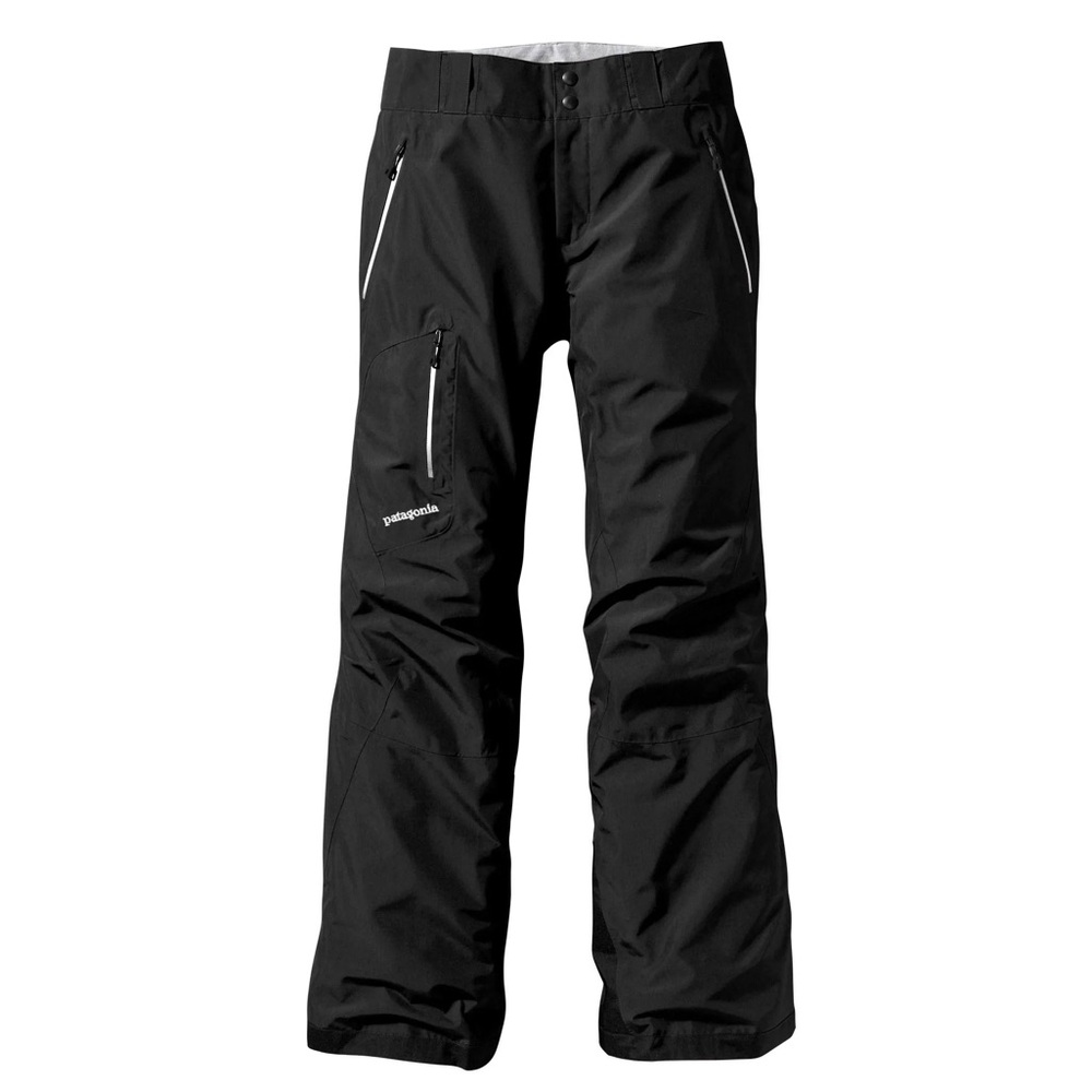 Patagonia Black Track Pants with Articulated Knees